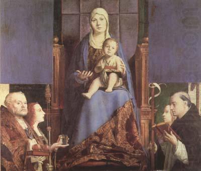 Antonello da Messina Sacra Conversazione (mk08) china oil painting image